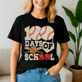 thumbnail image 2 of 100Th Day Of School Baseball, 100 Days of School Shirt,100 Day TShirt,Back to School Tee,Teacher Gift, 2 of 5