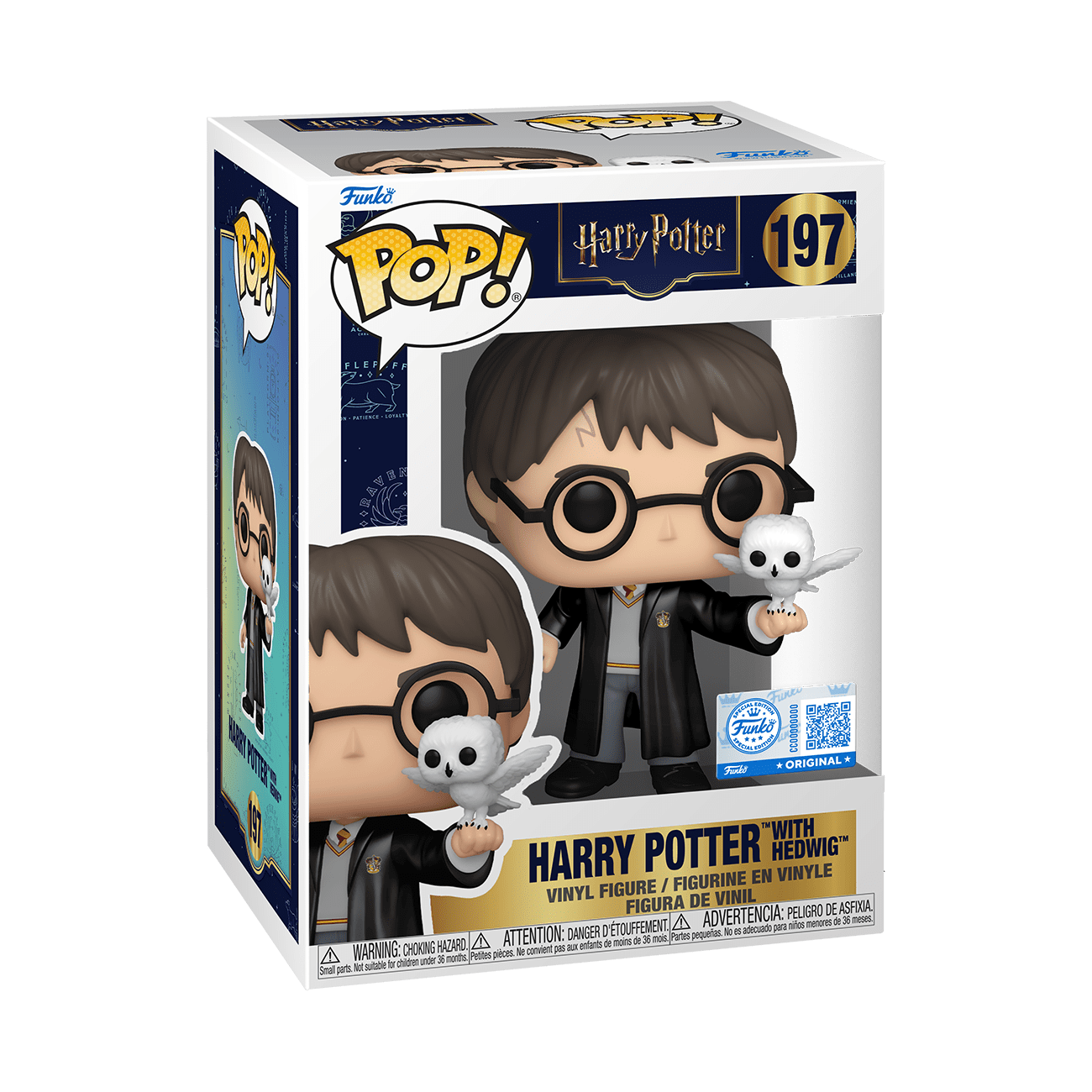 Funko POP Buddy Harry Potter Harry and Hedwig Collecti