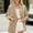 *Brown, variant on Womens Fall Oversized Long Sleeve Button Open Front Suit Jackets ,Trendy Casual Work Office Blazer Suit Jackets Beige,Womens Plus M