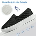 thumbnail image 3 of FUPPIA Girls Sneakers Low Top Slip on Walking Shoes Kids Casual Shoes Black Big Kid 1, 3 of 6