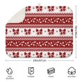 thumbnail image 2 of 2 Pcs Merry Christmas Dish Drying Mat - 18 X 24 Inch Santa Absorbent Microfiber Kitchen Counter Mat Xmas Housewarming Gift for Home Cooks, Dish Drying Pad for Dishes, Cups, Utensils, Pots & Pans, 2 of 3