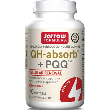 Jarrow Formulas PQQ , Supports Heart and Cognitive Function, 20 Mg, 60 Caps