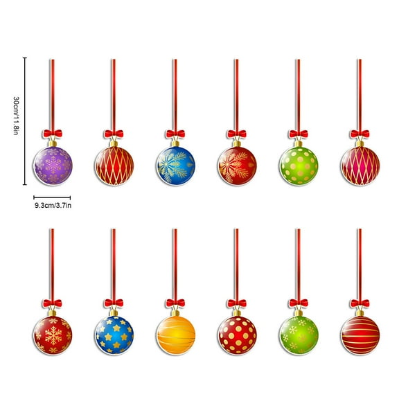 12Pcs Xmas Magnet Christmas Magnet Refrigerator Magnet Holiday Themed Magnets Fridge Magnet