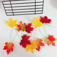 thumbnail image 2 of MesaSe LED Maple Leaf Light String Fabric Lantern Thanksgiving Autumn Harvest Christmas Holiday Decorative Lights, 2 of 5