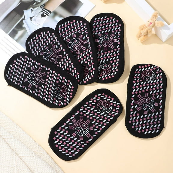 Masteelf  4 Pairs Heated Socks for Adults Women Thermal Circulation Self Heating Man Miss