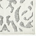 thumbnail image 3 of My Texas House Lady Bird, Modern Farmhouse, Damask, Indoor Outdoor Runner Rug, Natural Gray, 1'1" x 18', 3 of 9