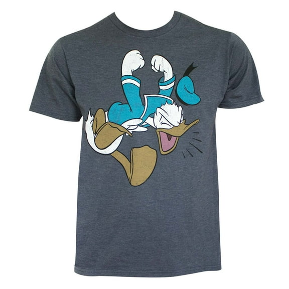 Men's Mickey & Friends Distressed Donald Duck Scream Graphic T-Shirt