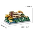 thumbnail image 2 of Vyytoz Fallingwater Pennsylvania Building Set, 1221Pcs Architecture Model, Creative Display Toy, World Landmark Collection, 2 of 3