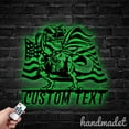 thumbnail image 2 of Handmadetneonsign 4th Of July Metal Wall Art Light, Dinosaur Metal Sign Wall Decor, Dinosaur Metal Decor, 2 of 5