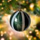 thumbnail image 1 of Decoración navideña de 5,9 pulgadas, bola navideña pintada, decoración para árbol de Navidad, diseño de ventana de centro comercial, bola grande colgante, 1 of 5