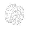 Genuine OE Acura Wheel - 42800-TY2-A72