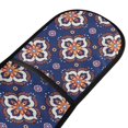 thumbnail image 2 of Dailycode Double Sided Oven Mitt with Loop Heat Resistant Kitchen Long Potholders 7" x 35" Folk Art Arabesque, 2 of 6