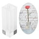 thumbnail image 1 of Base de flor de rosa acrílica, base de rosa rectangular transparente, base de flor decorativa optimizada para la excelencia, 1 of 9