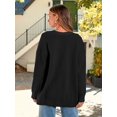 thumbnail image 4 of Women Cardigan Sweater Fall Outfits Cloth Fashion Button Front Casual Trendy Tops, 4 of 4