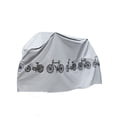 thumbnail image 2 of YoGold Waterproof Motorcycle Cover – 78.7 x 39.4 Inch All‑Weather Bike Cover, Dustproof for Scooter (Gray), 2 of 8
