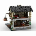 thumbnail image 4 of MOC-124794 Medieval Harbor Modular Building Blocks Set Castle MOC Bricks Gift Toys 2053pcs, 4 of 5