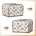 thumbnail image 3 of Pofeuu Rabbit And Squirrel Print Toaster Cover 4 Slice, Bread Dust Cover & Fingerprint Protection, Kitchen Small Appliance Covers(Toaster Cover), 3 of 7