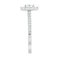 thumbnail image 3 of Unique Moments 1 ct Lab Grown Diamond Oval Bridal Set in 14K White Gold (G-H, SI1-SI2), 3 of 13