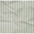 thumbnail image 3 of oneOone Tissu Popeline Sergé en Coton Biologique Imprimé Rayures Multicolores BTY 42 Pouces de Large, 3 of 3