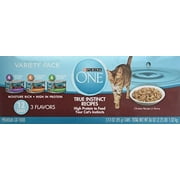 Wet Cat Food Variety Pack, Tuna, Chicken and Turkey Recipes, (12) 3 Oz Cans