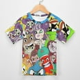 thumbnail image 5 of Cuphead T-Shirts for Boys Girls, Kids 3D Print Short Sleeve, Unisex Crew Neck Tee Shirts for Youth, 5 of 9