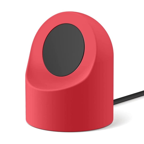 Silicone Wireless Charger Holder Cable Organizer for Samsung Galaxy Watch 5/5Pro (Red) Sywqhk Para estrenar