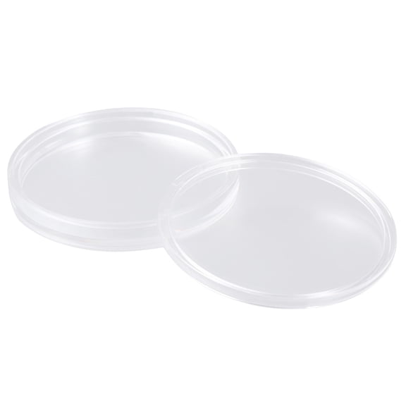 jojofuny 10Pcs Coin Case for Collectors with Clear Design