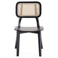 thumbnail image 3 of Manhattan Comfort Versailles 16.5" Wood Dining Chair in Black (Set of 2), 3 of 5
