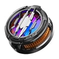 thumbnail image 2 of Magnetic & Back Clip Mobile Phone Semiconductor Cooling Fan Radiator RGB for Android iPhone PUBG Game Cooler for Mobile Gaming, 2 of 6