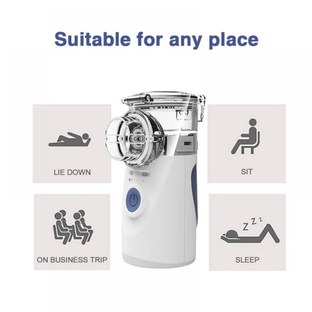 Explosive Clearance!]Portable Ultrasonic Mesh Inhaler, Handheld Inhalator,Quiet  Machine for Adults  Kids Travel and Household Use - Walmart.com