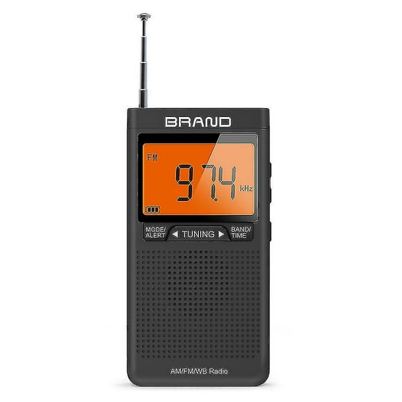 Am/fm Weather Alert Radio Portable Transistor Noaa Radio With Best Reception