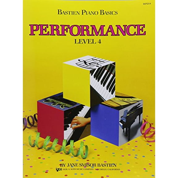 Pre-Owned WP214 - Bastien Piano Basics - Performance Level 4 (Paperback) 0849752795