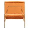 thumbnail image 7 of SAFAVIEH Romilly Modern Glam Velvet Accent Chair, Sienna, 7 of 7