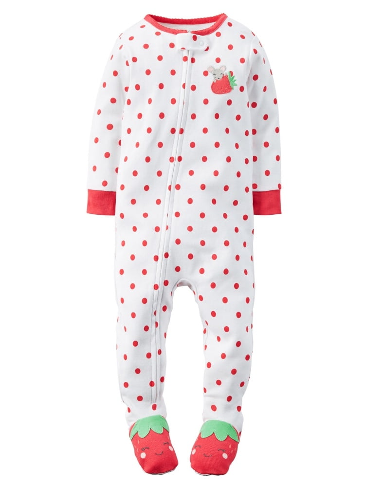 Carters strawberry pajamas Clearance