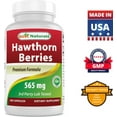 Best Naturals Hawthorn Berry 565 mg 180 Capsules