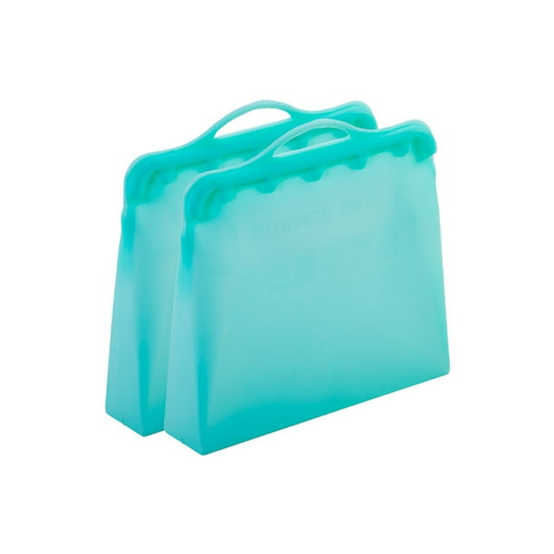 ITPCINC Reusable Silicone Food Storage Bags, Half Gallon Silicone