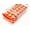 orange, variant on Linvycle Pull Out Egg Storage Container, Single Layer Option, BPA-Free PET+PP Refrigerator Egg Holder, Stackable Drawer Egg Tray Holds 18 Large Eggs, Orange