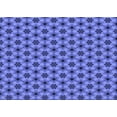 thumbnail image 1 of Ahgly Company Indoor Rectangle Patterned Sky Blue Dress Blue Area Rugs, 6' x 9', 1 of 6