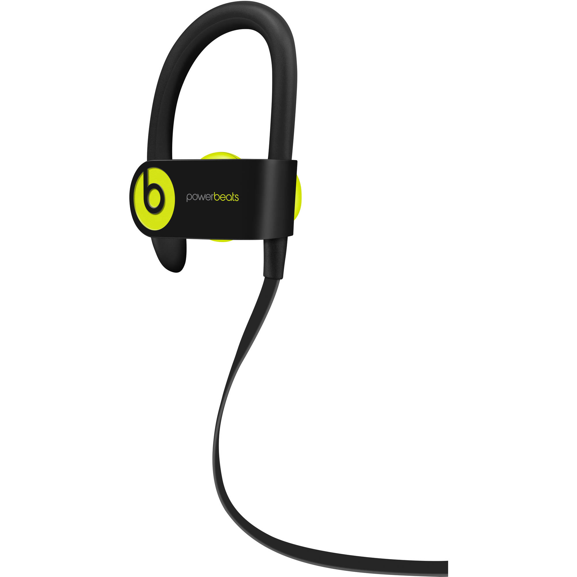 Used Apple Beats Powerbeats3 Wireless Shock Yellow In Ear Headphones MNN02LL/A - image 5 of 6