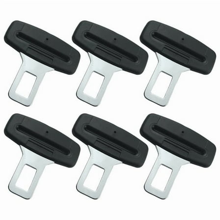 6Pcs Car Safety Seat Belt Buckle Clip Car-Styling Universal Vehicle Mounted