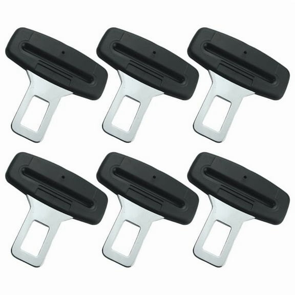 6Pcs Car Safety Seat Belt Buckle Clip Car-Styling Universal Vehicle Mounted