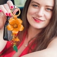 thumbnail image 5 of de Sintético con Borlas, Diseño de Hojas y Flores, Accesorio Bohemio, para Mujer, Cartera, Bolso, Anillo, Colgante, Dijes., 5 of 5