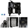 thumbnail image 2 of AKKON - Fits 2016 2017 2018 Chevy Silverado 1500 2019 1500LD FULL-LED [Projector High/Low Beam] Black Headlight Driver Left Side, 2 of 6