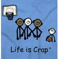 thumbnail image 2 of Basketball Funny Professionals Men's Big & Tall Crewneck Graphic Tee Brisco Brands 3X, 2 of 5