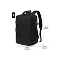 thumbnail image 2 of Men's travel backpack, airline approved men's 15.6-inch waterproof laptop backpack, outdoor sports camping backpack with shoe boxTravel BagholidayLugg, 2 of 5