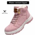 thumbnail image 4 of Visionreast Women Winter Snow Boots Insulated Outdoor Hiking Shoes Fur Lined Warm Boots, 4 of 7