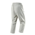 thumbnail image 4 of Men's Fleece Warm Drawstring Baggy Sweatpants Solid Color Casual Running Sport Trousers with Pockets, 4 of 4