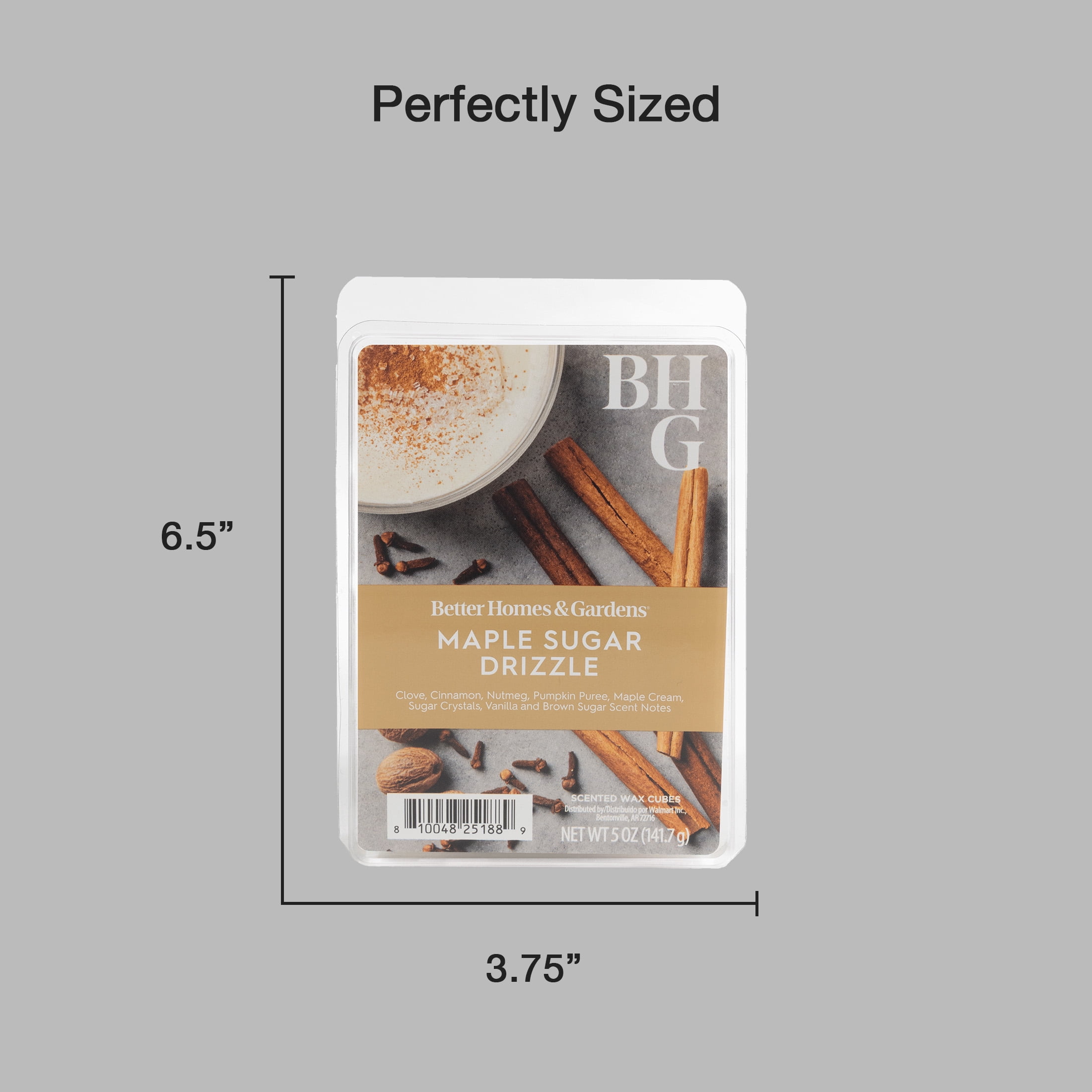 Better Homes & Gardens Maple Sugar Drizzle Scented Wax Melts, 5 oz Value Size