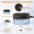 thumbnail image 4 of BEAMNOVA Car Steamer Steam Cleaner for Auto Detailing 1.2L (41oz) Water Container Handheld Steam Machine for Cleaning Portable High Pressure Multipurpose Steam Gun, Colour Ivory, 4 of 10