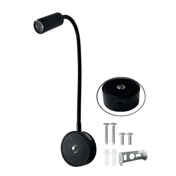 Dimmable Spot Reading Light RV Interior LED Lamp for Van Camper Caravan Boat 12V